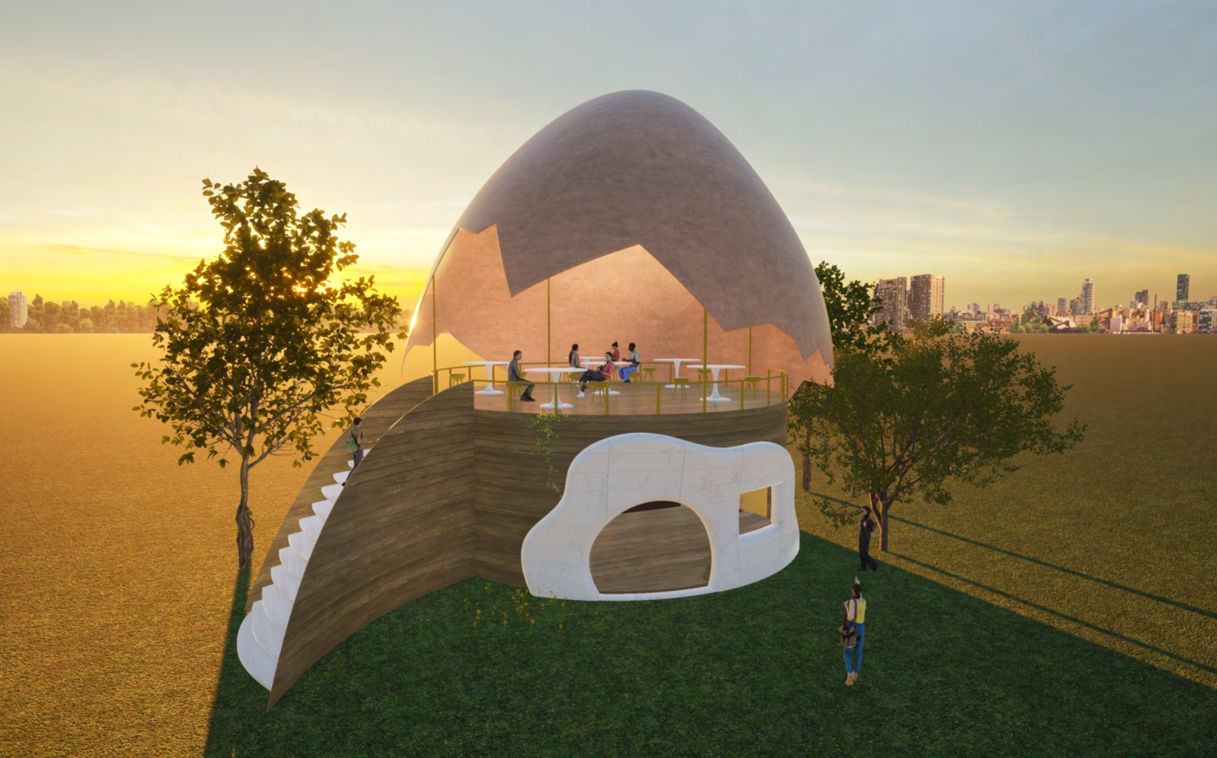 The Eggery — final rendering