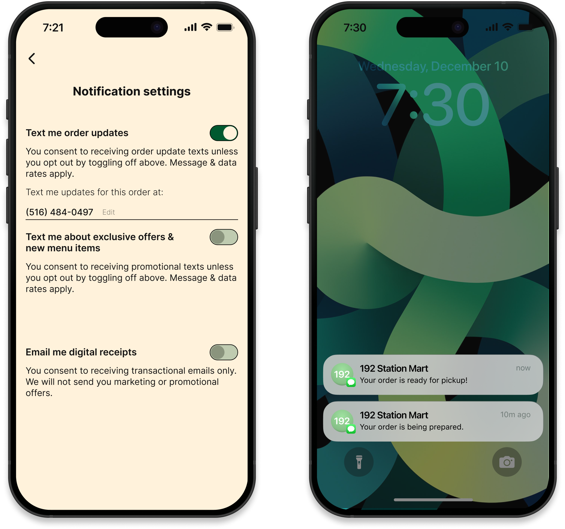 Solution 2 — Status transparency